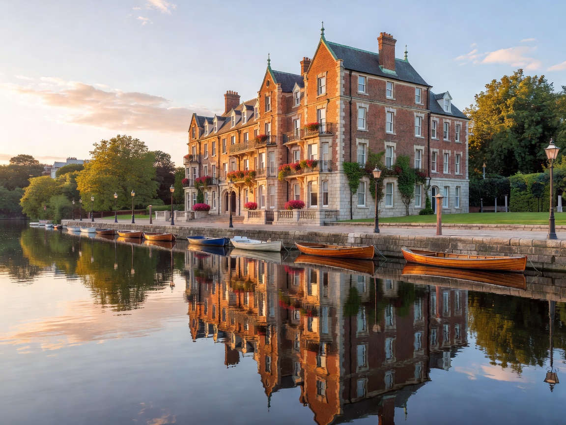 Windsor riverfront hotel stay and entertainment architecture